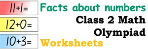 Facts about numbers worksheets 